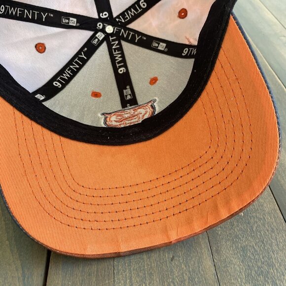 Rare Chicago Bears New Era 9TWENTY Blue Flame Sideline Adjustable GSH Cap (B4) - Picture 9 of 10